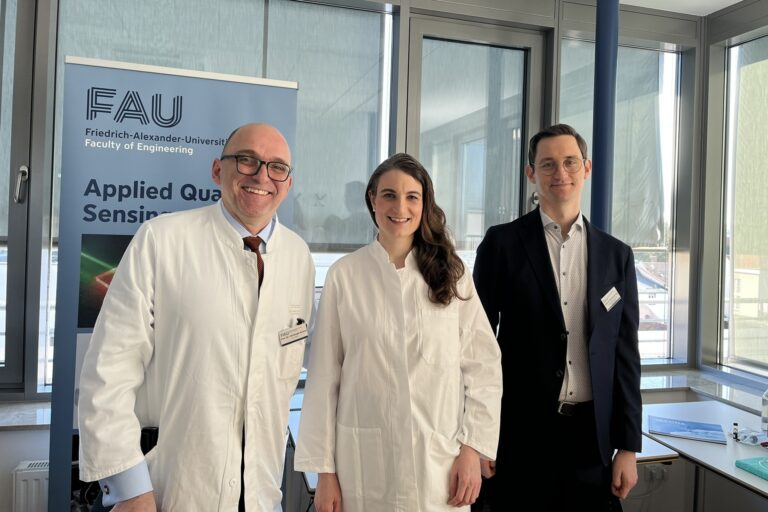 Visit of Federal Research Minister Dorothee Bär to Erlangen